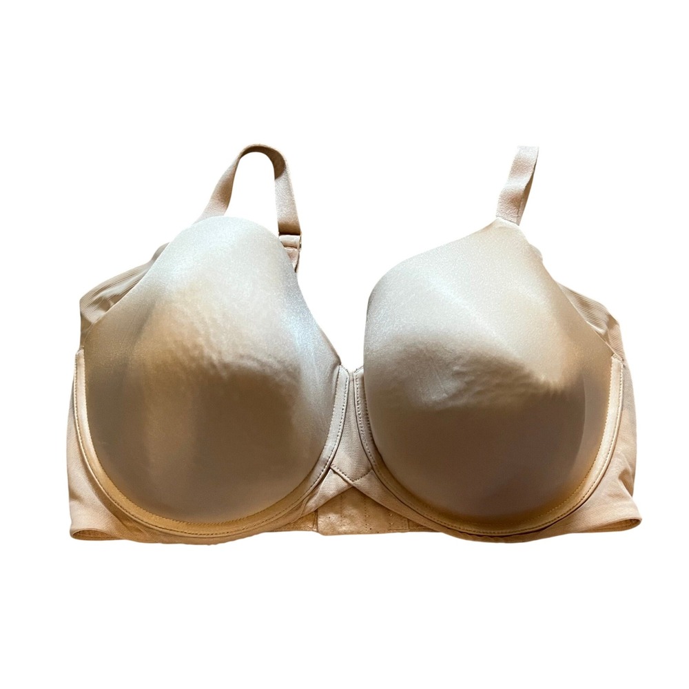 Wacoal Basic Beauty Full Figure Underwire Bra Sand Beige 853281 US 38G